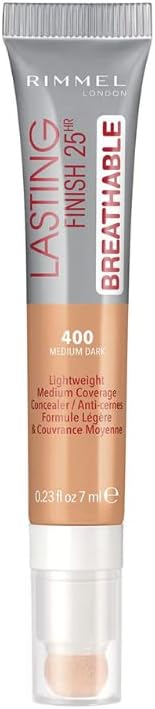 Corrector transpirable London Lasting Finish 25 horas - 400 Corrector oscuro medio para mujeres 0,23 oz