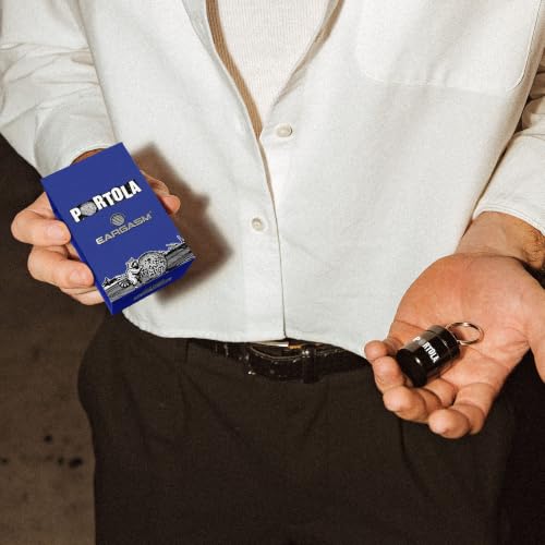 Image of Eargasm High Fidelity Earplugs Portola 2026 Festival Edition for Festivals, Concerts, Musicians, DJs, Night-Life Hearing Protection - Reusable Ear Plugs for High Fidelity Noise Reduction up to 21 dB