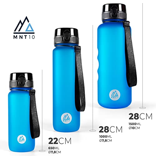 MNT10 Trinkflasche Sport I Auslaufsichere Sporttrinkflasche aus Tritan I Die perfekte Flasche für Sport, Fitness, Gym… - Image 8