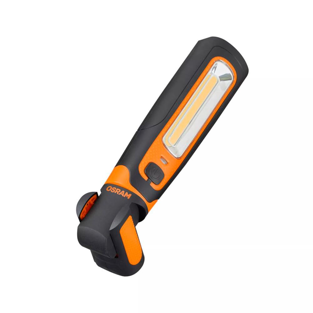 OSRAM LEDinspect TWIST450, torcia di ispezione a LED ricaricabile, flessibile e orientabile, 6000K, 450lm