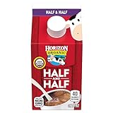 Horizon Organic Half and Half, Ultra Pasteurized Milk and Cream, Great as a Coffee Creamer and for Cooking and Baking, 16 fl oz Pint Cartonβ