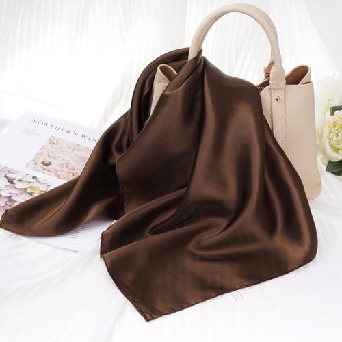 Satin Scarf Square Scarf Halloween Neck Hair Scarfs Handkerchief Bandana for Women Girls Costume Accessory 23.6 inch4