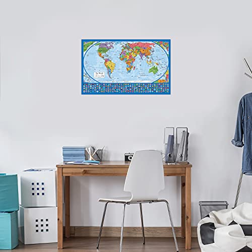 Palace Learning 2-EE-BWORLD-USAB Pack - Laminated World Map Poster & Usa Map Set thumb #6