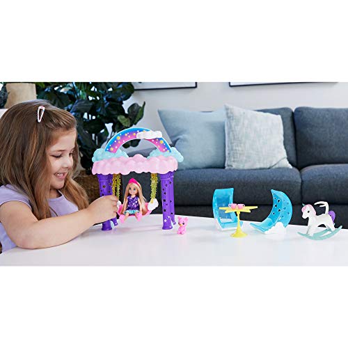Barbie GTF50 - Dreamtopia Chelsea Feen-Baumhaus-Spielset mit Puppe, Puppenhaus, Geschenk für Kinder von 3 bis 7 Jahren – Bild 3