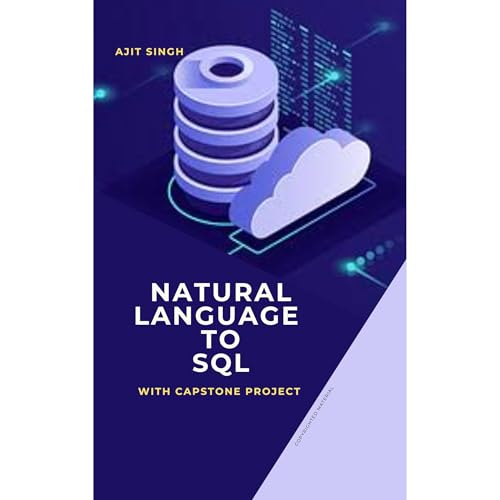 Natural Language to SQL Audiolibro Por Ajit Singh arte de portada
