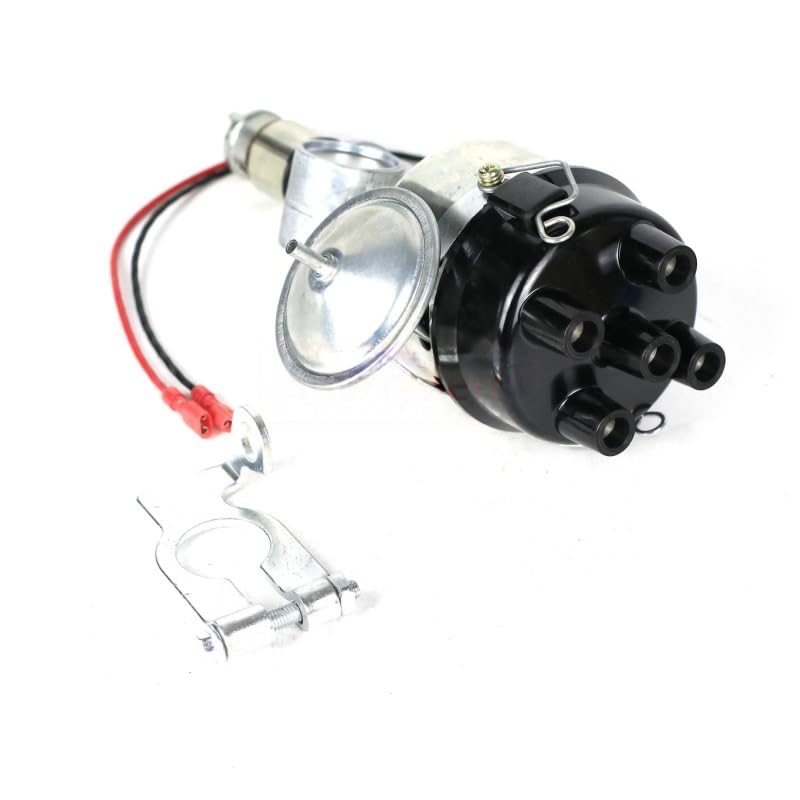 Distribuidor de encendido electrónico de 4 cilindros compatible con Delco D204 y D202 2