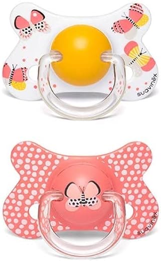 Chupete Fusion Tet.Anato.Silicona 4-18M 2Ud Transparente