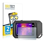 BROTECT Protector Pantalla para Flir C5 Protector Transparente (2 Unidades) Anti-Huellas BROTECT Protector Pantalla para Flir C5 Protector Transparente (2 Unidades) Anti-Huellas