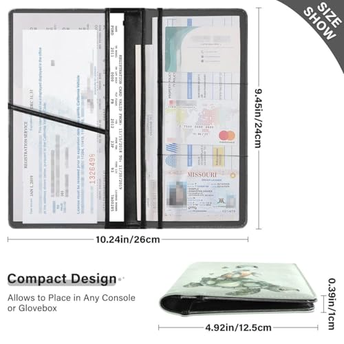 Organizador de Documentos de Cuero miniatura 3