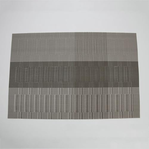 Sets de table gris dégradé rectangulaires pour protéger votre table de cuisine
