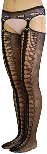 Image of ToBeInStyle Women's Suspender Pantyhose
