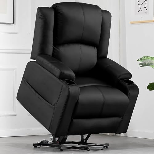 COMHOMA Power Lift Recliner for Elderly,Lift Chair with Heat and