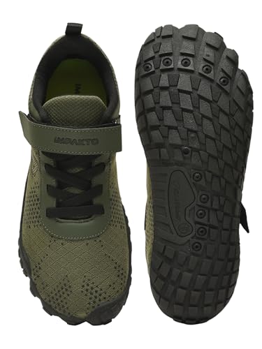 Image of Impakto Barefoot Rooted Wide feet Shoes for Men | Lightweight Running & Training Shoes with Soft Sole & Superior Grip | Running, Jogging Regular Gym Shoes for Men