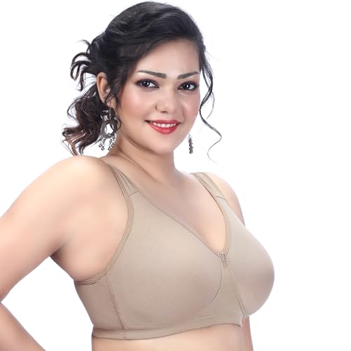 Image of TRYLO Women Full Coverage Bra, Cotton