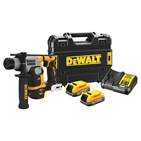 DeWalt XR 18V SDS Plus Hammer with Batteries Cover