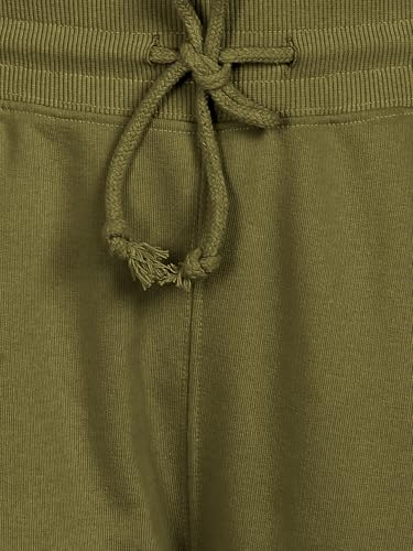Image of Vogaan Women's Cotton Blend Regular Fit Track Pants | Drawstring Waist Solid Joggers | Super Combed Casual Joggers for Running & Gym