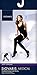 SIGVARIS Women’s Style Soft Opaque 840 Closed Toe Thigh-Highs w/Grip Top 20-30mmHg - Black - Medium Short