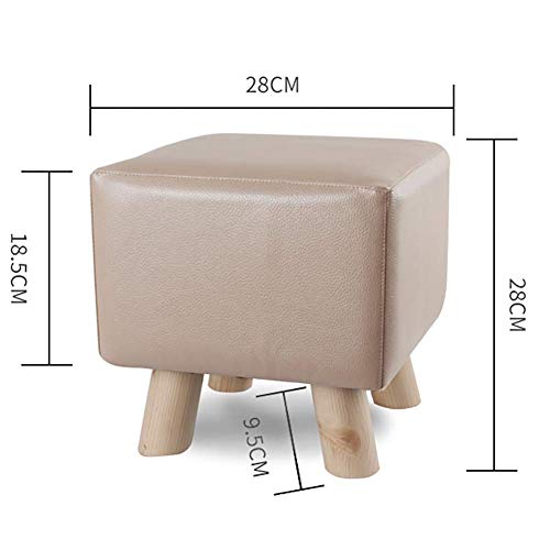 Pouf carré en bois pour optimiser l'espace des petits salons - 4