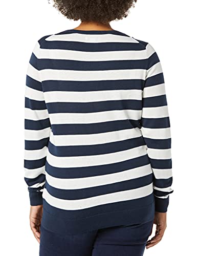 Image of Amazon Essentials Women's Long-Sleeve Lightweight Crewneck Sweater, Flattering (Available in Plus Size)