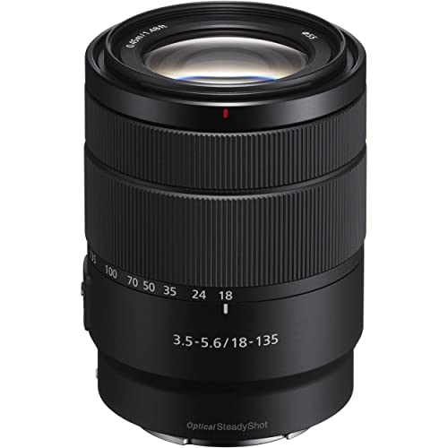 Sony SEL-18135 Zoom Objektiv 18-135mm F3.5-5.6 OSS (E-Mount APS-C geeignet für A5000/A5100/A6000 Serien und Nex) schwarz – Bild 3