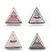 OJEVMLFVQ Ring Box 5pcs Jewelry Packaging Box In Velvet Triangle For Ring Fashionable Women(PURPLE)