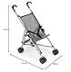 Puppenbuggy Funny, Puppenwagen, Mini-Buggy, Melange Grau