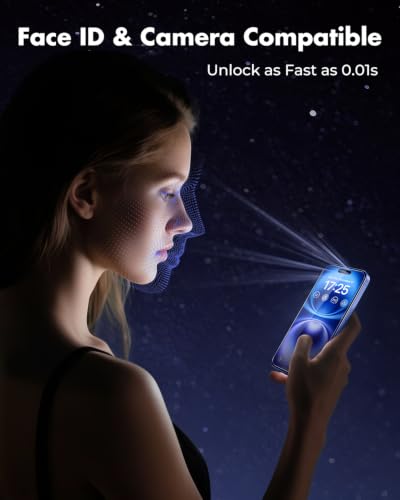 Image of UNBREAKcable 3-Pack Screen Protector for iPhone 16 Tempered Glass