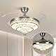 LED-Deckenventilator Depuley mit Kristall und Fernbedienung