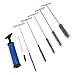 Pipe Brush Set 8mm, 12mm, 16mm, 20mm, 25mm with Blower Drill Hole Brush, Suitable for Tube, Household, Office, Industrial Use