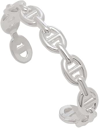 [エルメス] シェーヌダンクル アンシェネ MM バングル シルバー925 シルバー レディース H109509B 00 ブレスレット [並行輸入品]