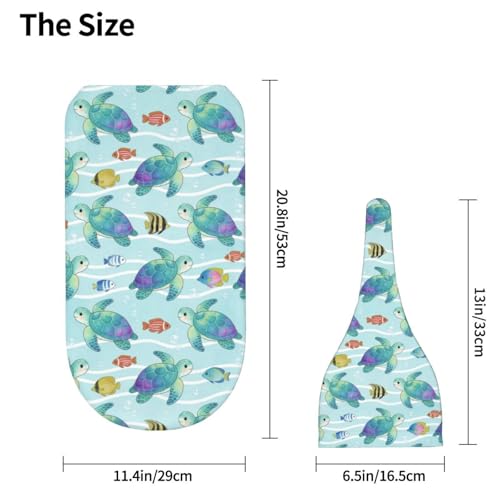 Image of Turtle Swaddling Blanket for Baby, Unisex Beach Baby Stuff with Hat