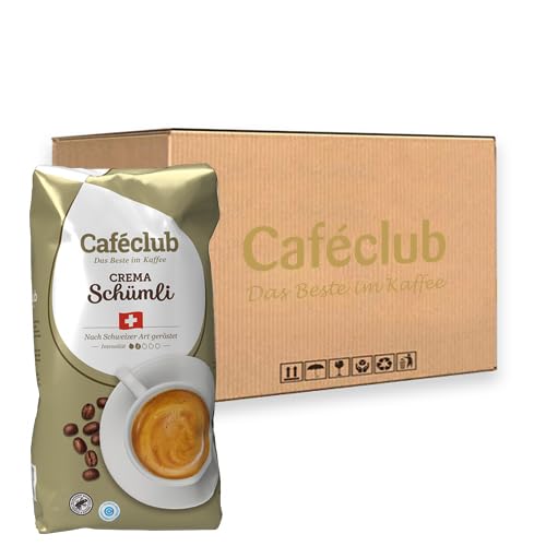 Caféclub - Crema Schümli Beans - 8x 1kg