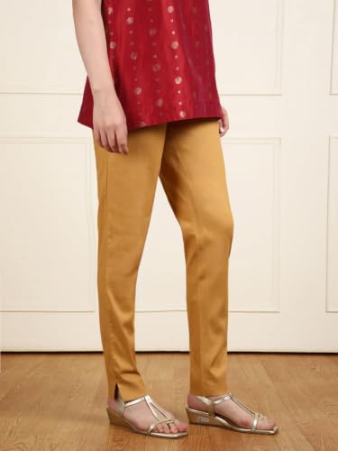 Image of TWIN BIRDS Women Viscose Cotton Kurti Pants | Stretch Ethnic Daily Trousers