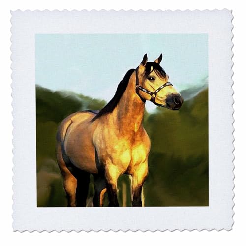 25x25 inch Quilt Square - Quarter Horse