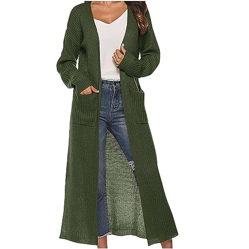 Women's Open Front Cardigans Stylish Lightweight Fall Fashion Sweaters
| Solid Color Loose Fit Women's Open Front Knit