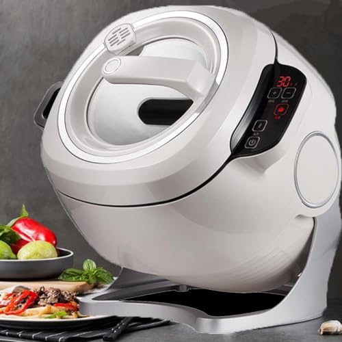Rice cooker,Auto Cooking Wok Fried Rice Machine - Cooking Machine For Stir Frying, Stewing, And Cooking - 2000W, One-Click Smart Start,