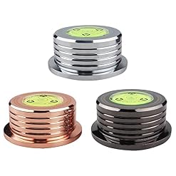 TOCHCA Disque Vinyle Aluminium Poids HiFi 50HZ LP Disque Stabilisateur Platine Vinyle Alliage d’Aluminium Poids Pince Argent - Les Beatles, Paul McCartney, John Lennon, RIngo Starr, George Harrison TOCHCA Disque Vinyle Aluminium Poids HiFi 50HZ LP Disque Stabilisateur Platine Vinyle Alliage d'Aluminium Poids Pince Argent – Image 3