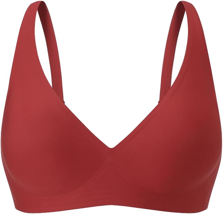 Coolfit Bra Signature Wireless Seamless Everyday Bra for Women,Cooling Fabric,Moisture Wicking Lingerie,Fixed Padding