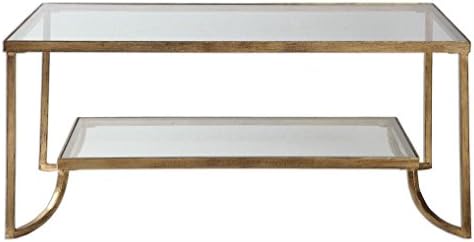 Uttermost Katina Gold Leaf Coffee Table