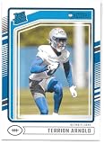 Terrion Arnold 2024 Donruss Rated Rookie Card #371