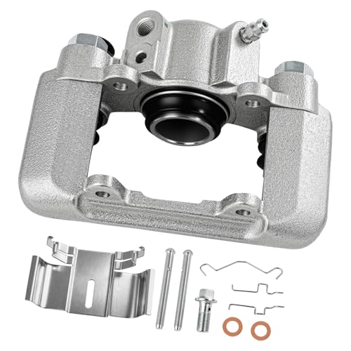 Image of cciyu Rear Right Disc Brake Caliper Assembly with Bracket 192970 | For Toyota For RAV4 L4 2.4L 2004-2005