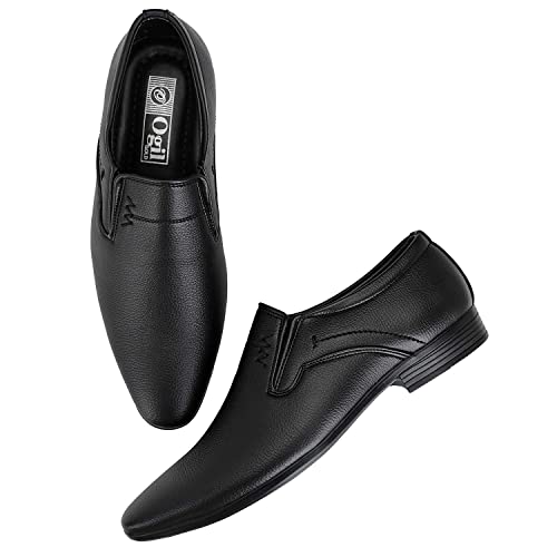 Image of Slip-on Flexible Shoes for Men's /Casual Office Use Wedding Formal Boys Uniform Dress Daily