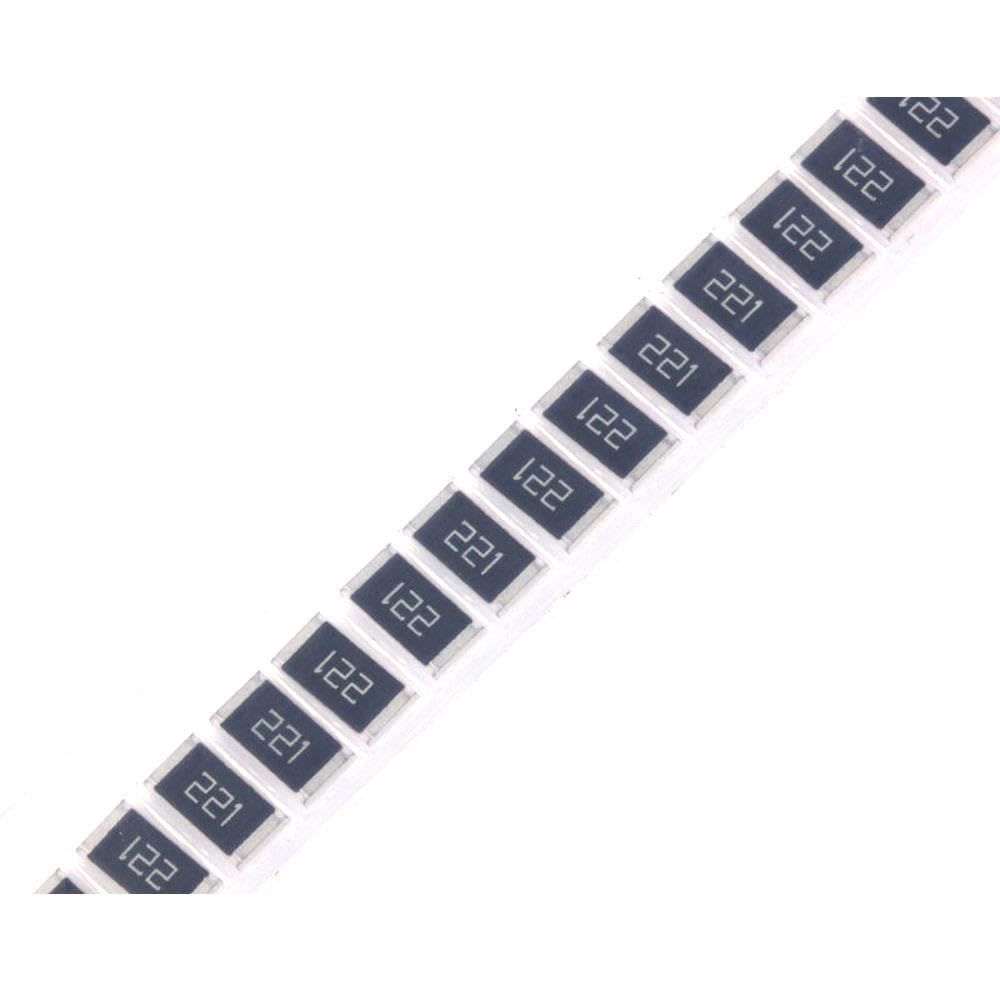 50 pcs 2512 Chip Resistor 1W 220 ohm 220R SMD Resistor 221 5% DIY Kit