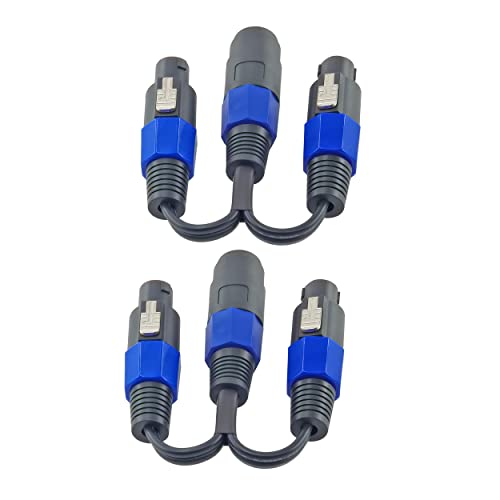 Cable Adaptador Speakon WJSTN 2 polos 2 pack miniatura 6