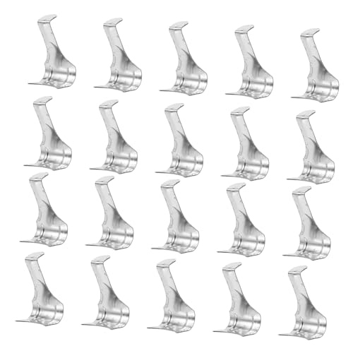 Generic 50個入り 絵画用S字型フック 金属製 ? 耐久設計 展覧会や額縁掛けに適した頑丈なピクチャーレールハンガー