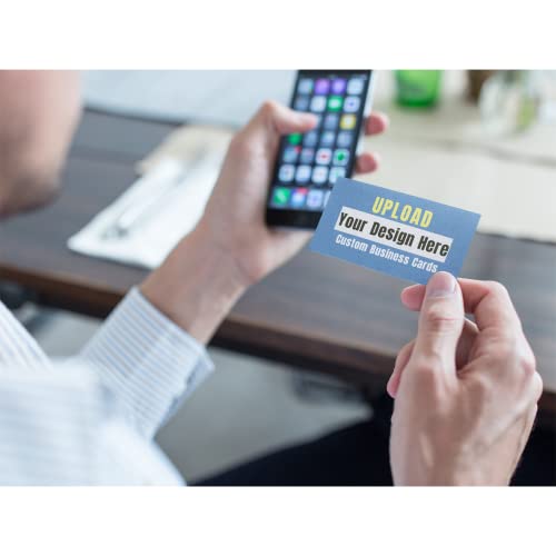 Custom Business Cards Personalized Business Cards with Logo 2-Sides Printed Coated Paper for Office - 3.5\" X 2\" - Your Own Design - Thumbnail 6