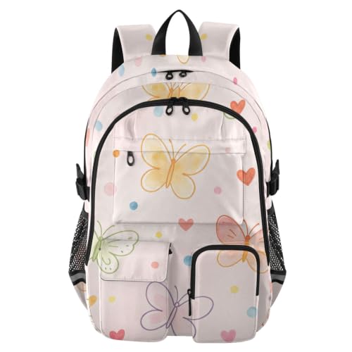 Mochila de negocios y escuela con mariposas el regalo perfecto para adolescentes
