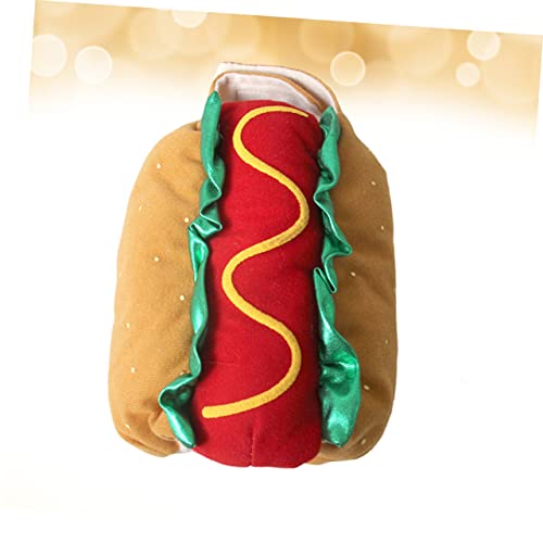 Disfraz Hot Dog para perros y gatos XXS cómodo y fácil miniatura 5