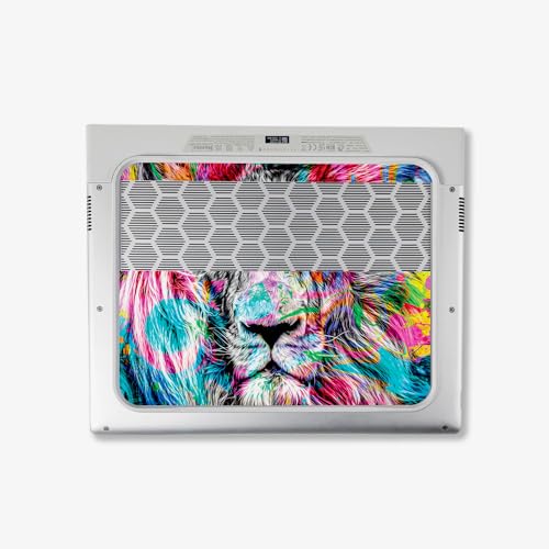 Image of MightySkins Skin Compatible With Alienware X14 R2 (2023) Full Wrap Kit - Neon Lion | Protective, Durable, and Unique Vinyl Decal wrap cover | Easy To Apply, Remove, and Change Styles | Made in the USA