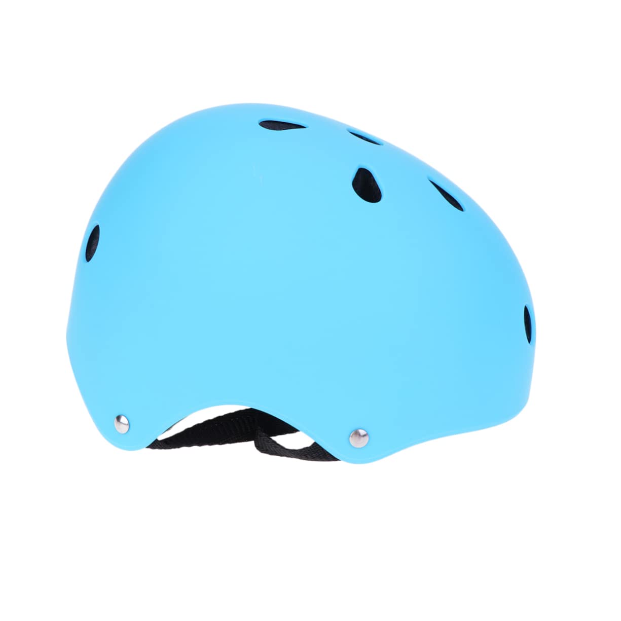 BESPORTBLE 2 Pièces Casque de Skate Casques de Skateboard de brouette de vélo Skate Adulte Roller de Patinage Accessoire de vélo de sécurité Blue